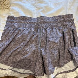 Heather Gray Women's Athletic Shorts